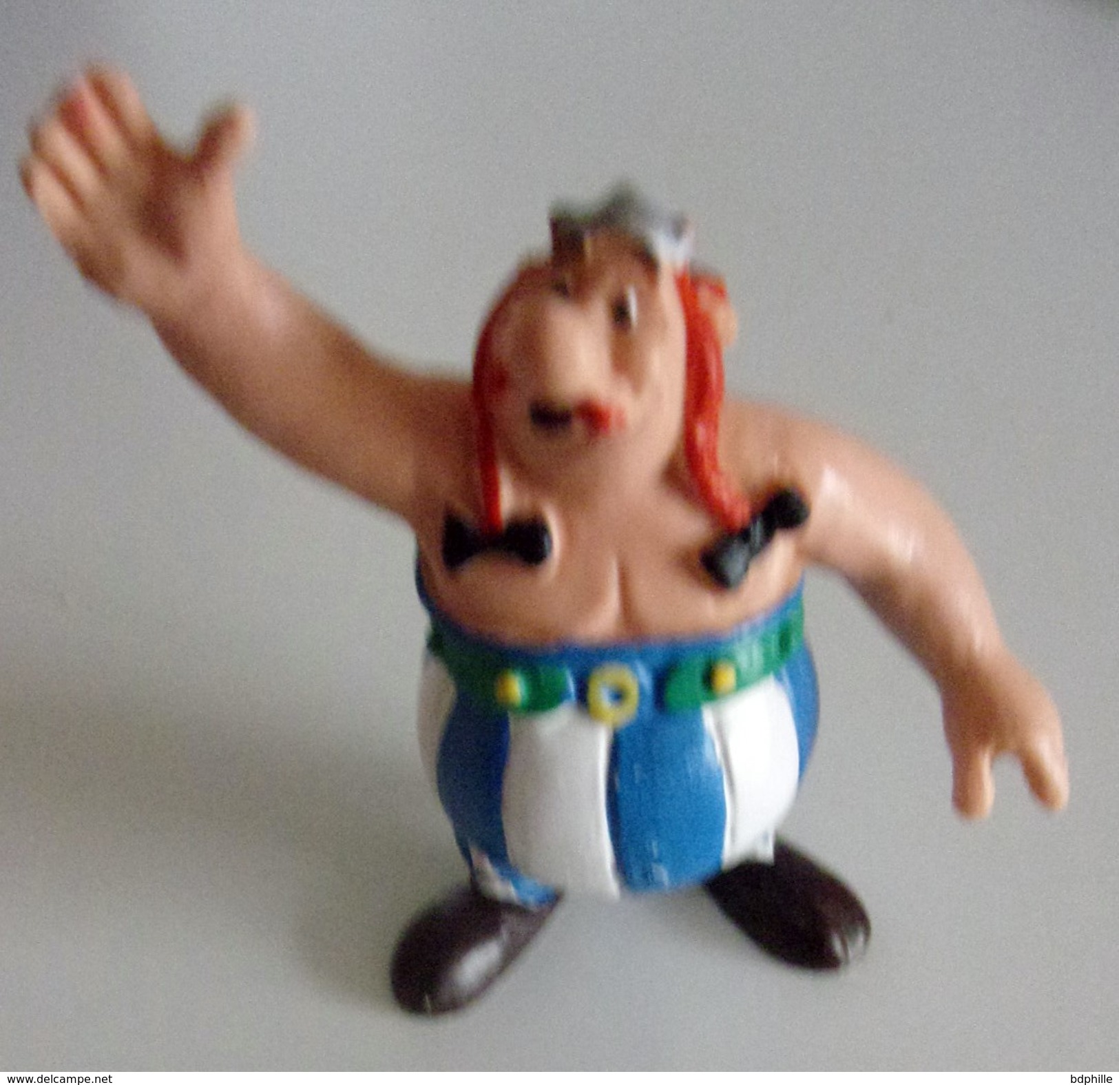 ASTERIX Figurine Obelix Bullyland Bully Ancien Non Daté TBE - Figurines En Plastique