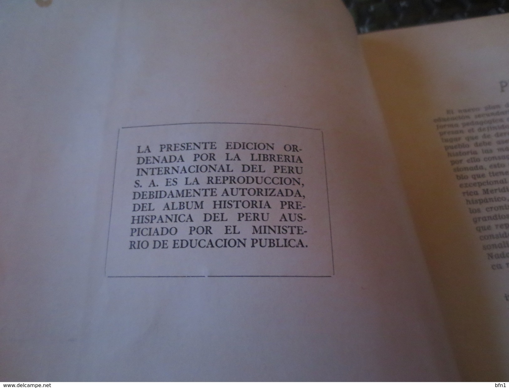 HISTORIA DEL PERU - 1947- TEMPLOS Y RUINAS - Geschiedenis & Kunst