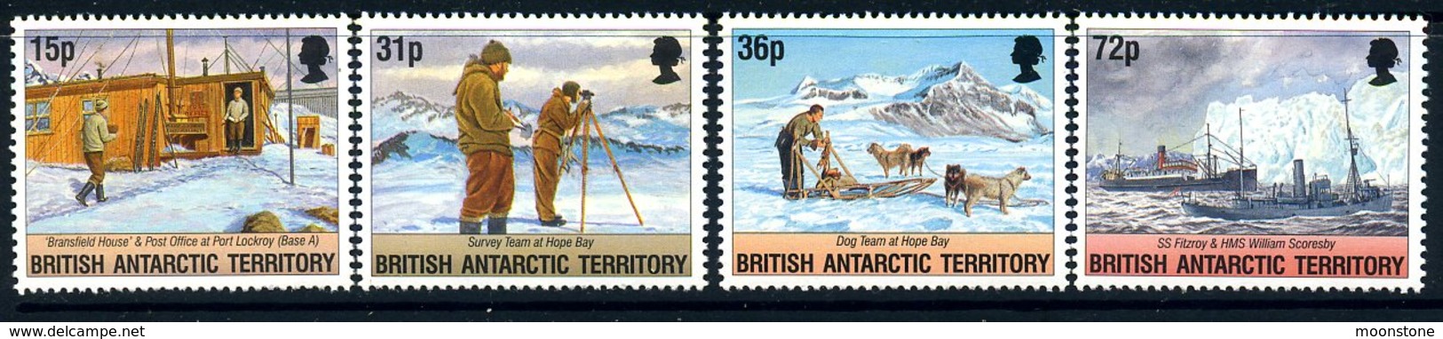 British Antarctic Territory BAT 1994 Operation Tabarin Set Of 4, MNH - Ongebruikt