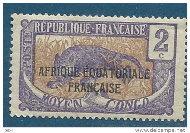 Congo Français - Yvert N°  73 *  Cw 13502 - Neufs