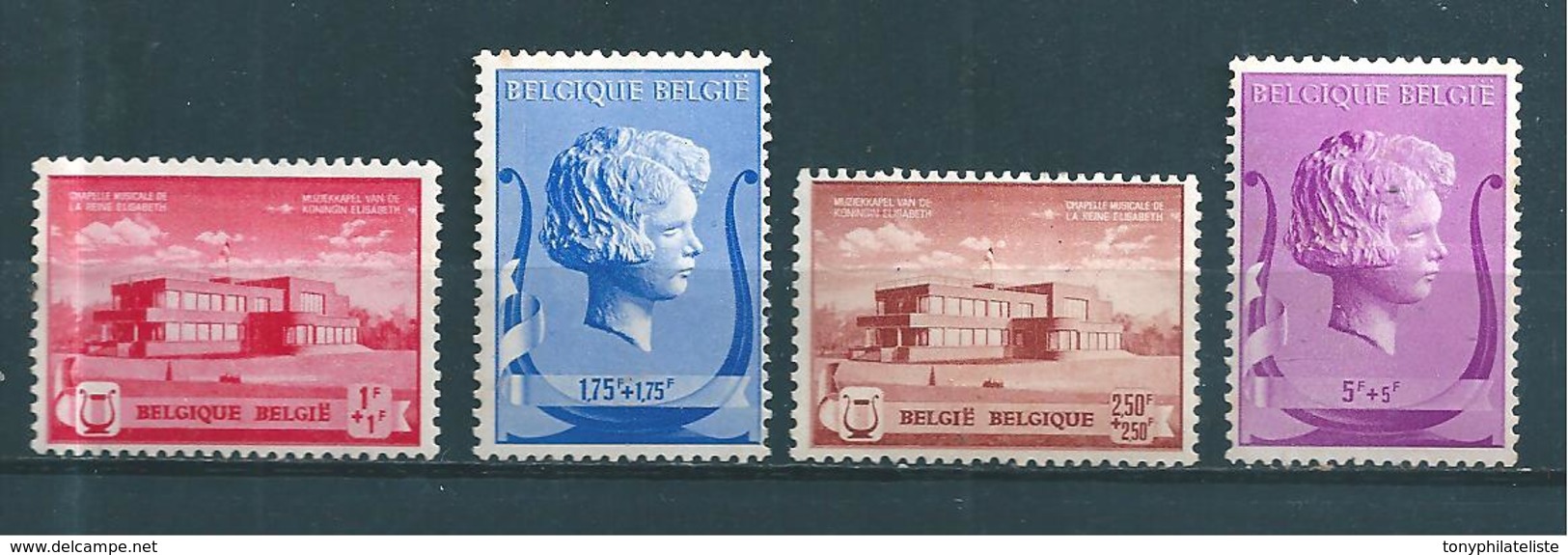 Belgique Timbres De 1940  N°533 +535/37 Neufs ** - Unused Stamps