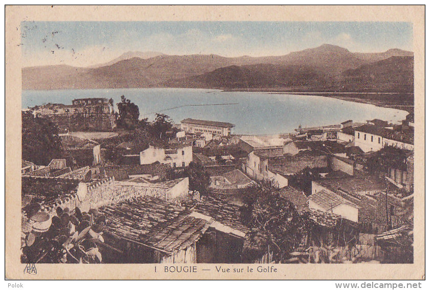 Bf - Cpa Algérie - BOUGIE - Vue Sur Le Golfe - Bejaia (Bougie)