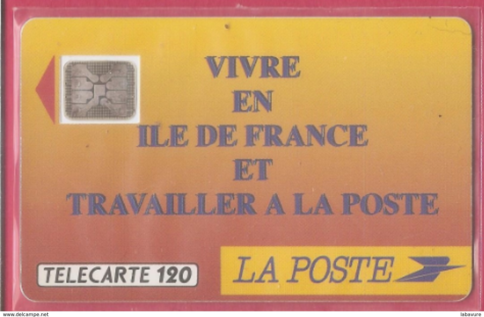 F 137 A - LA POSTE  Ile De France--120U  SC4 A N --Numéro De Lot 20194 Pe - 1990