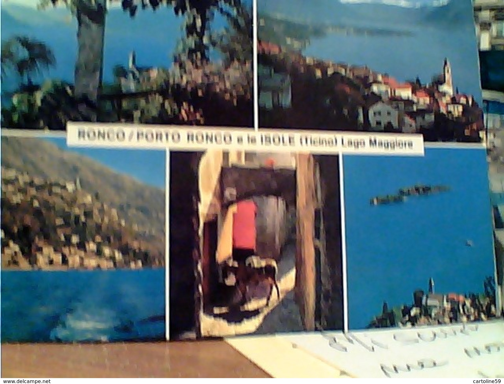 2 CARD SUISSE SVIZZERA Schweiz RONCO TICINO  N1970  FW9358 - Ronco Sopra Ascona