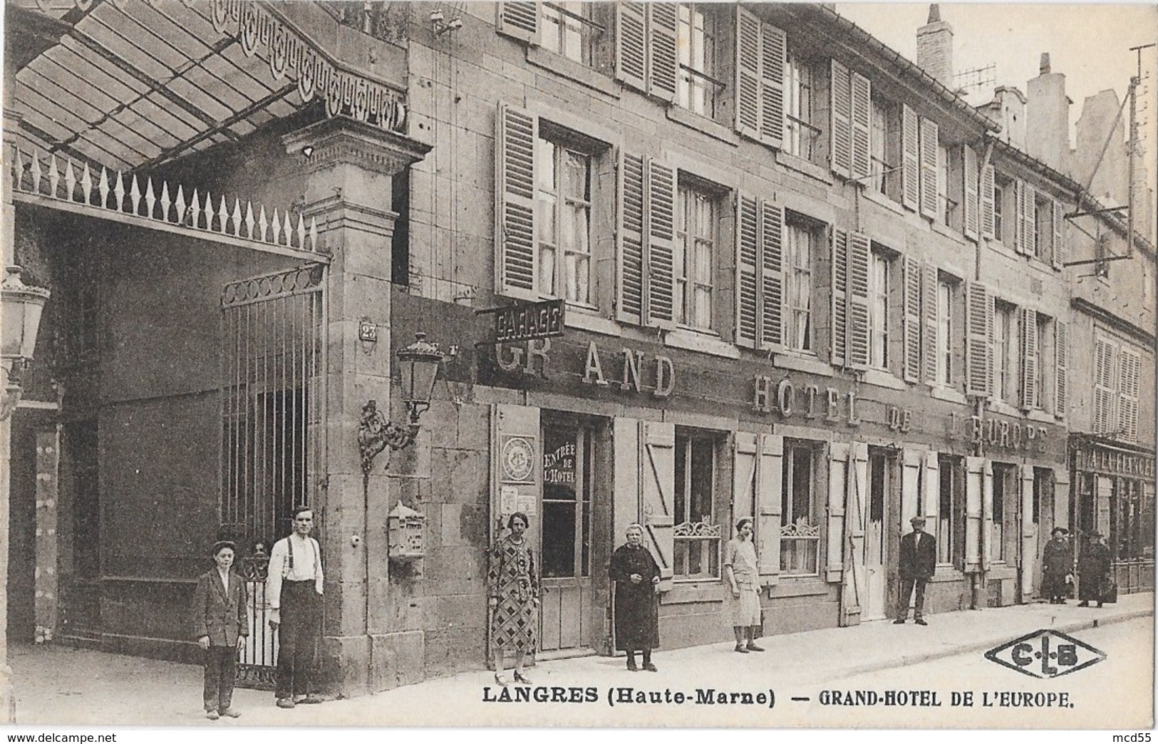 LANGRES ( [52] Haute Marne ) - Grand Hotel De L'Europe - Langres