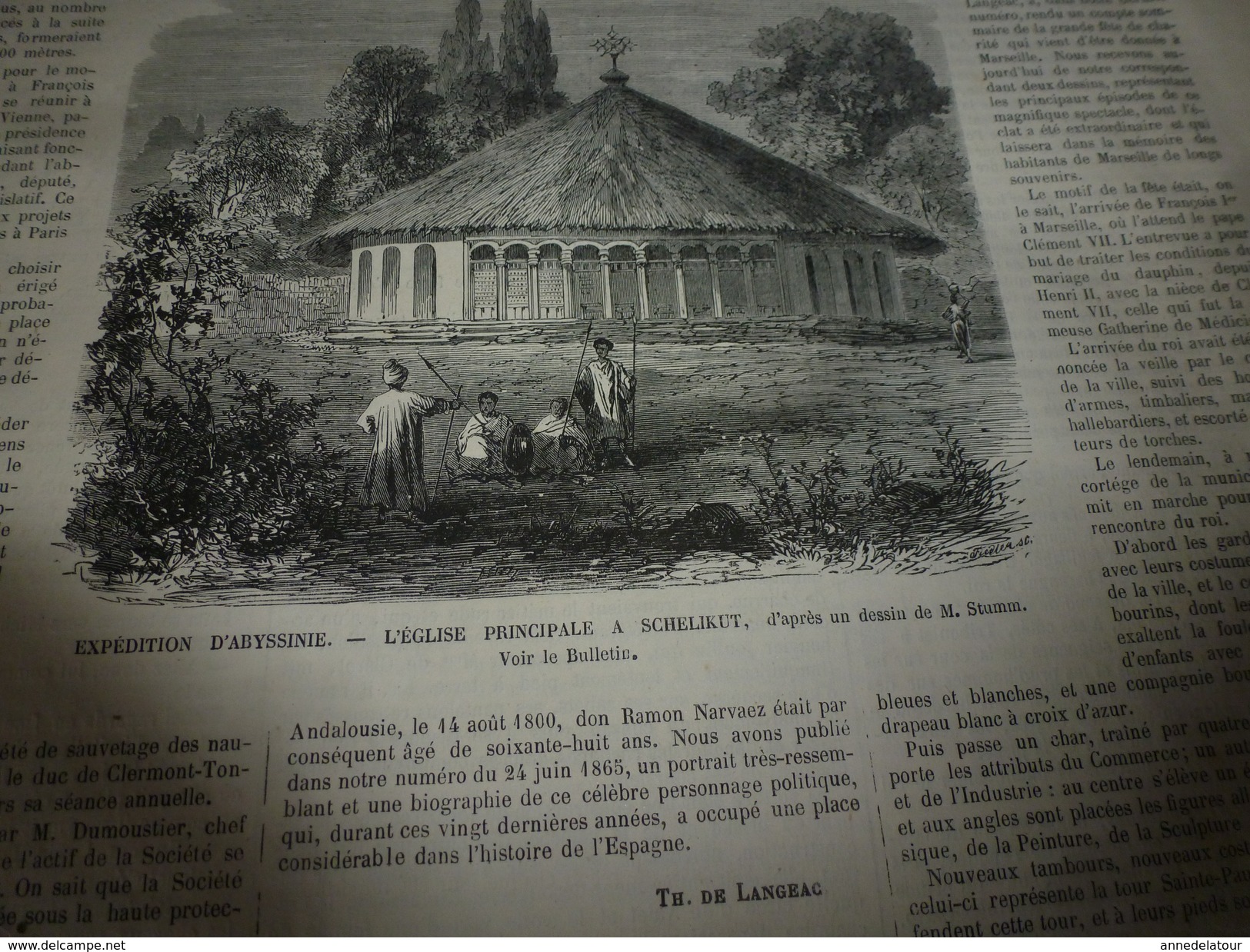 1868 :Antalo, Schelikut (Abyssinie); Constance; Vaal-River (Afrique Du Sud);Transport Du Coton Sur Le Gange (Inde); Etc - Non Classés