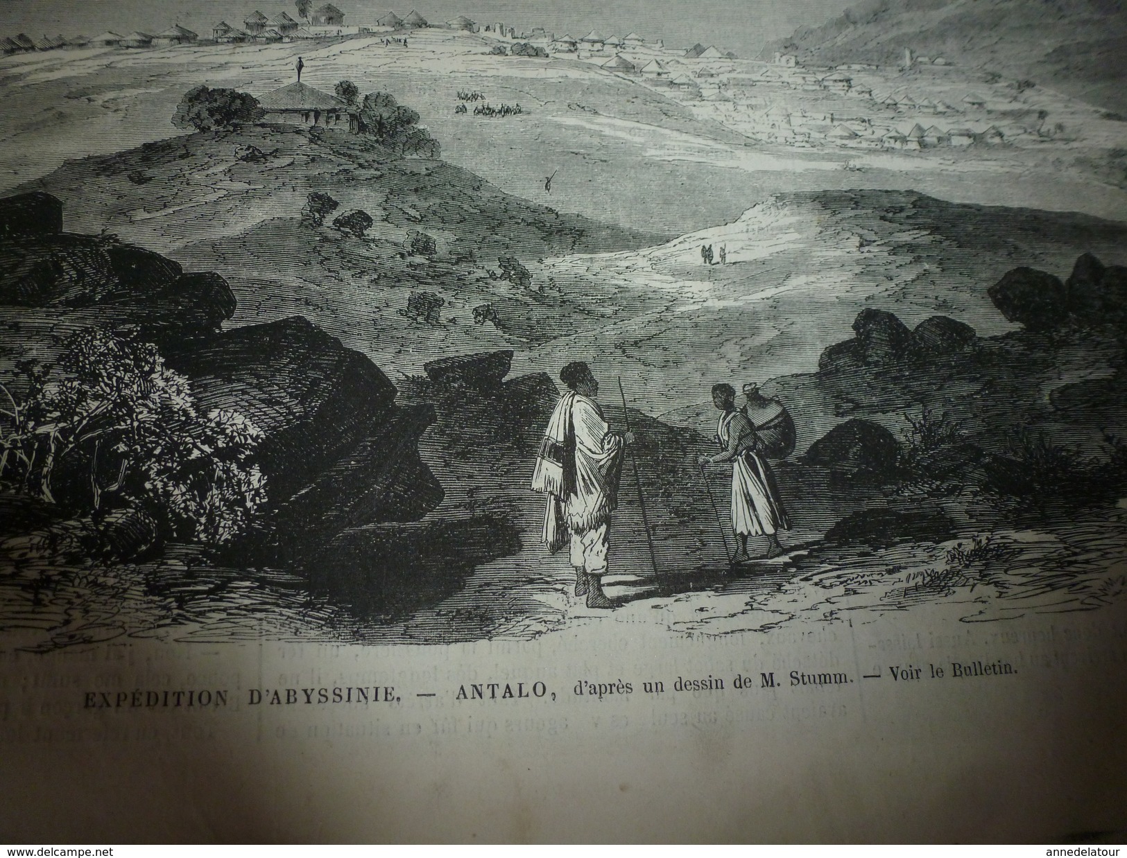 1868 :Antalo, Schelikut (Abyssinie); Constance; Vaal-River (Afrique Du Sud);Transport Du Coton Sur Le Gange (Inde); Etc - Non Classés