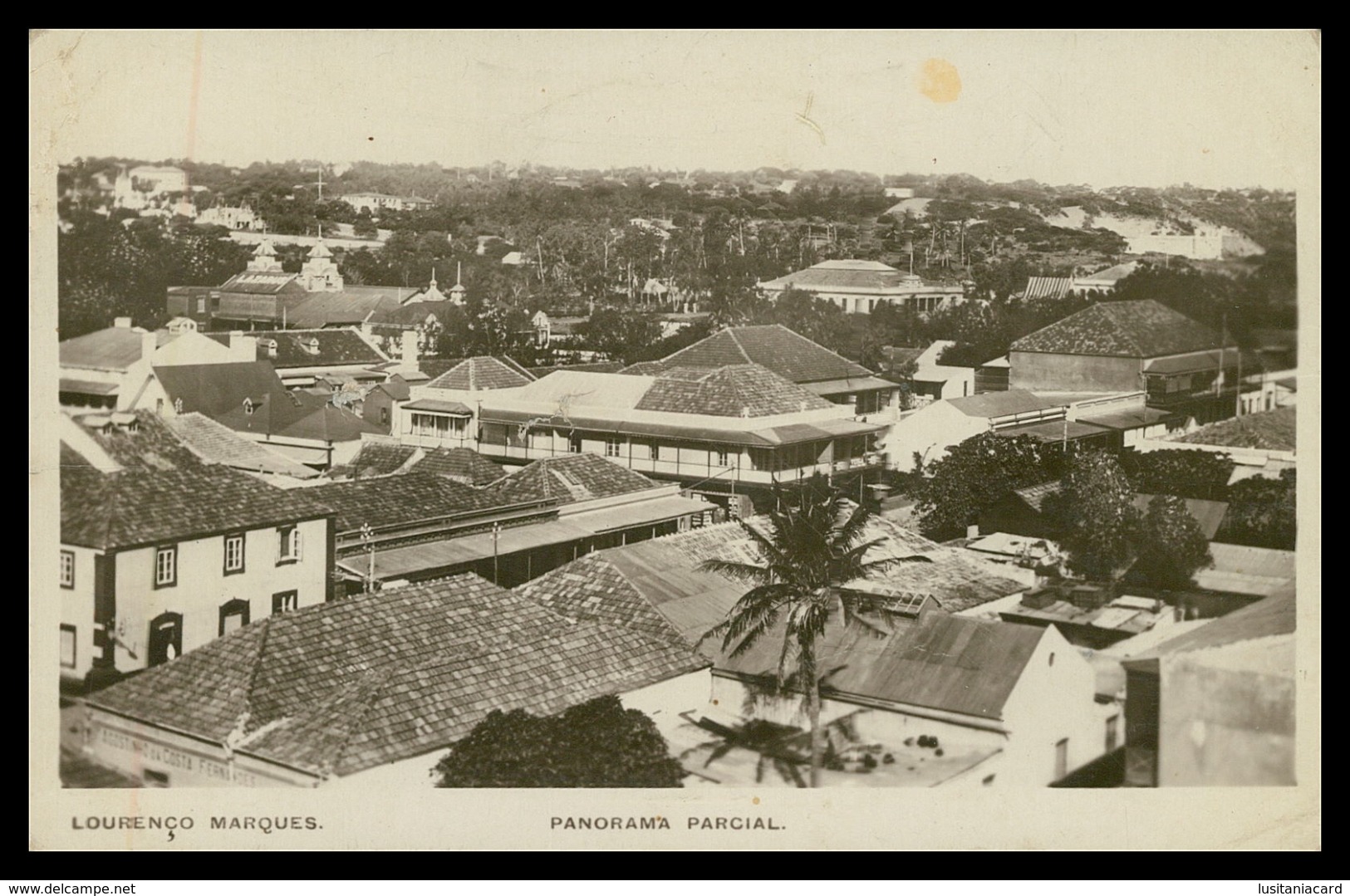 LOURENÇO MARQUES - Panorama Parcial ( Ed. J. Fernandes Moinhos) Carte Postale - Mozambique