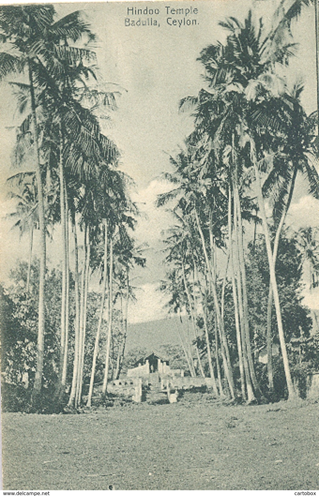 Ceylon, Badulla, Hindoo Temple (Sri Lanka)  (Ceylan) - Sri Lanka (Ceylon)