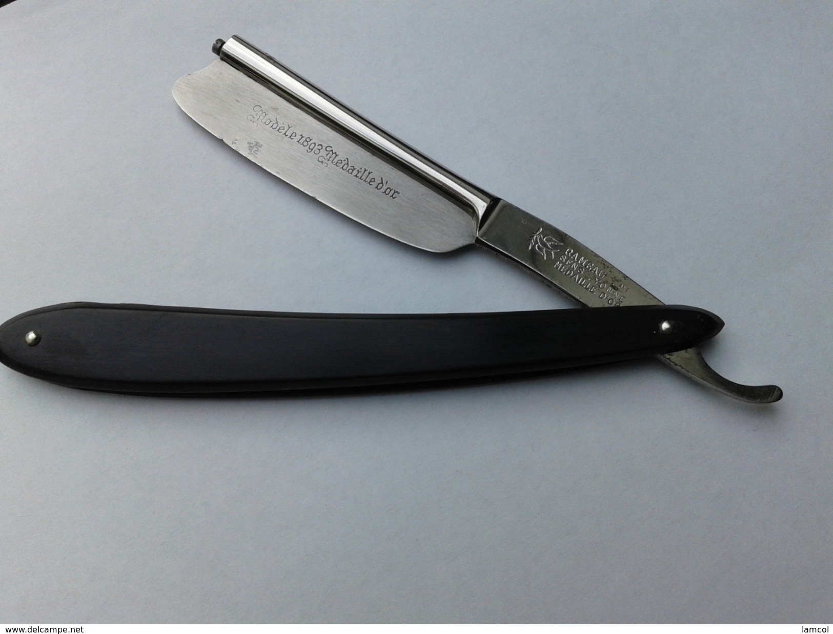 Rasoir Droit Barbier RAMEAU Lame Amovible- French Straight Razor Removable Blade - Autres & Non Classés