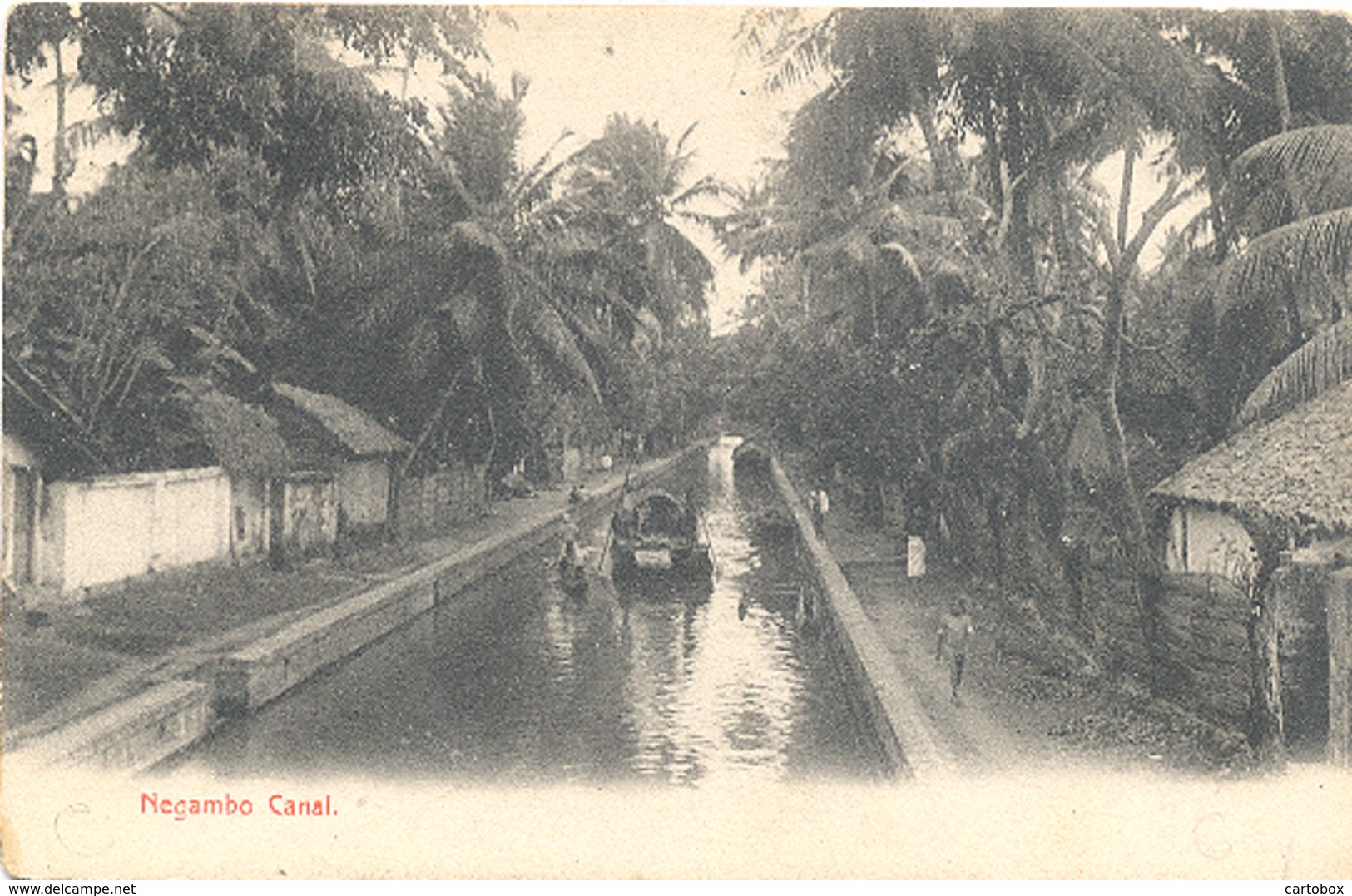 Ceylon, Negambo Canal (Sri Lanka)  (Ceylan) - Sri Lanka (Ceylon)