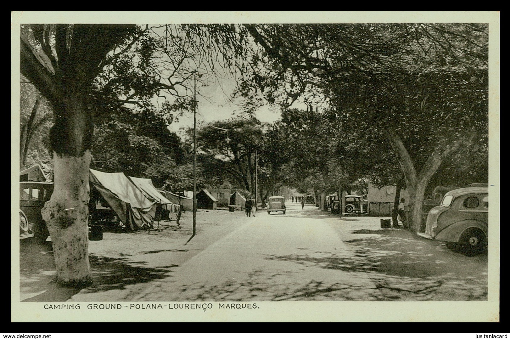 LOURENÇO MARQUES - Camping Ground - Polana ( Ed. Newman Art Publishing) Carte Postale - Mozambico