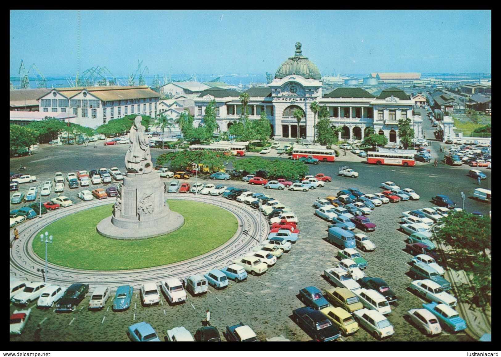 LOURENÇO MARQUES - Praça Macc- Mahon ( Ed.Cômer Nº 214)  Carte Postale - Mozambico