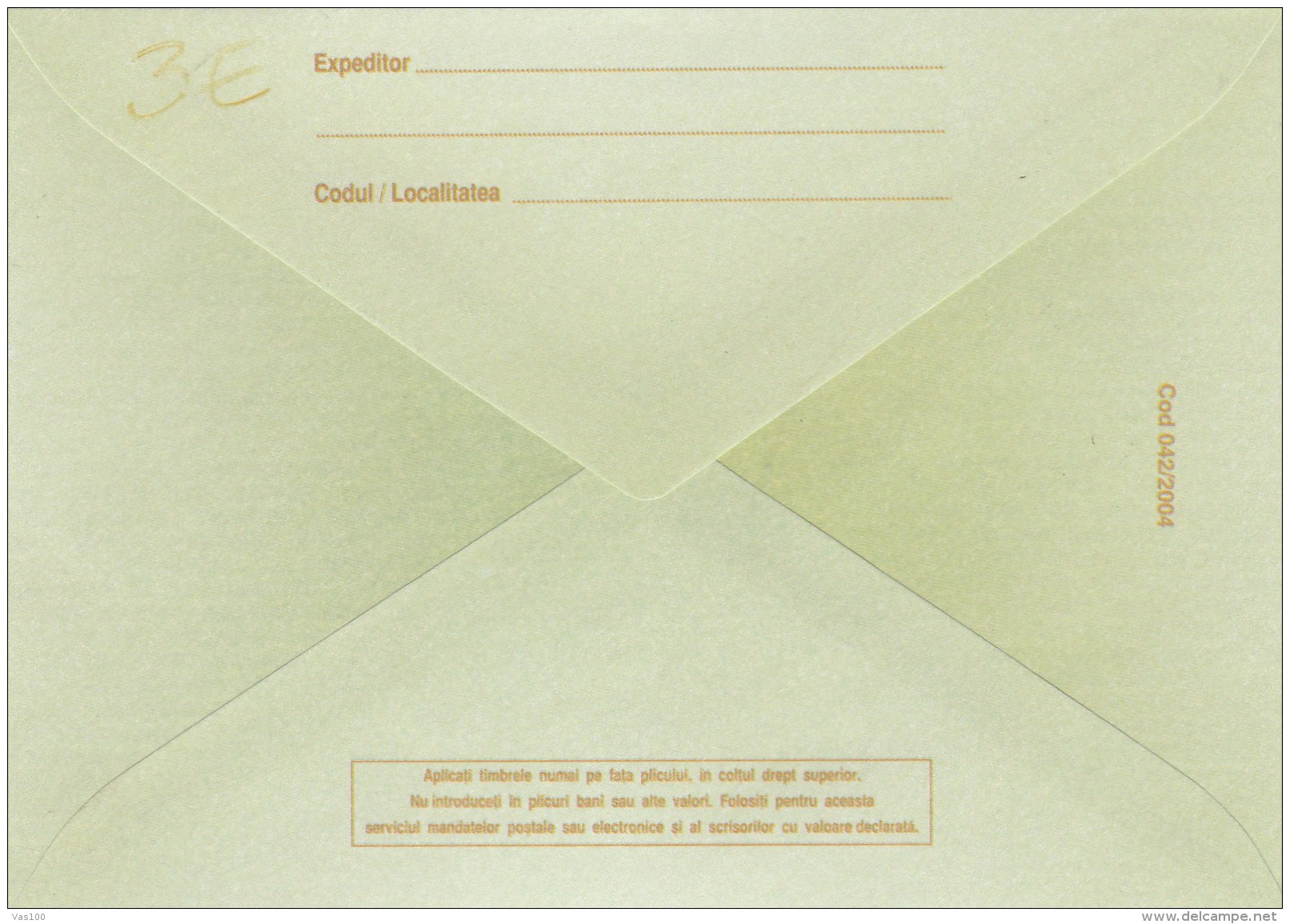 #BV6524  ALBERT EINSTEIN,SCIENCE, COVER STATIONERY WITH STAMP,OBLITERATION CONCORDATE,2004,ROMANIA. - Albert Einstein