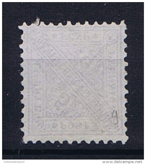 Würtemberg Dienstmarken 1881 Mi Nr 202 B Hell Violettblau Not Used (*) SG - Neufs