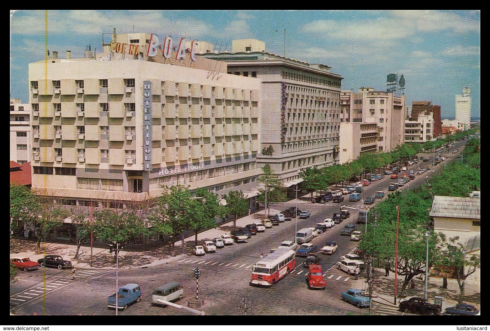 LOURENÇO MARQUES- Avenida Da Republica , Vista Geral ( Ed. Focarte Nº 2)  Carte Postale - Mozambico