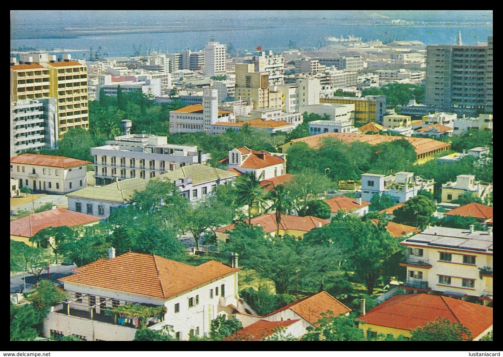 LOURENÇO MARQUES- Panoramica De Lourenço Marques  Carte Postale - Mozambique