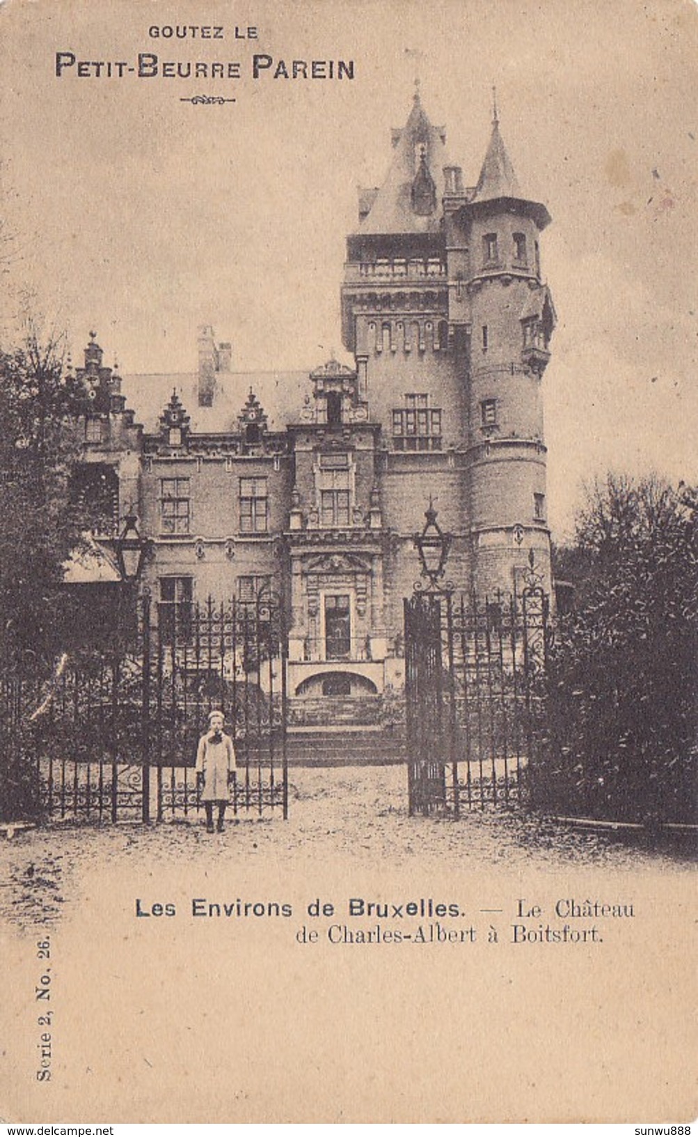 Boitsfort - Le Château De Charles-Albert (animée, Petit-Beurre, Vanderauwera Et Cie) - Watermaal-Bosvoorde - Watermael-Boitsfort