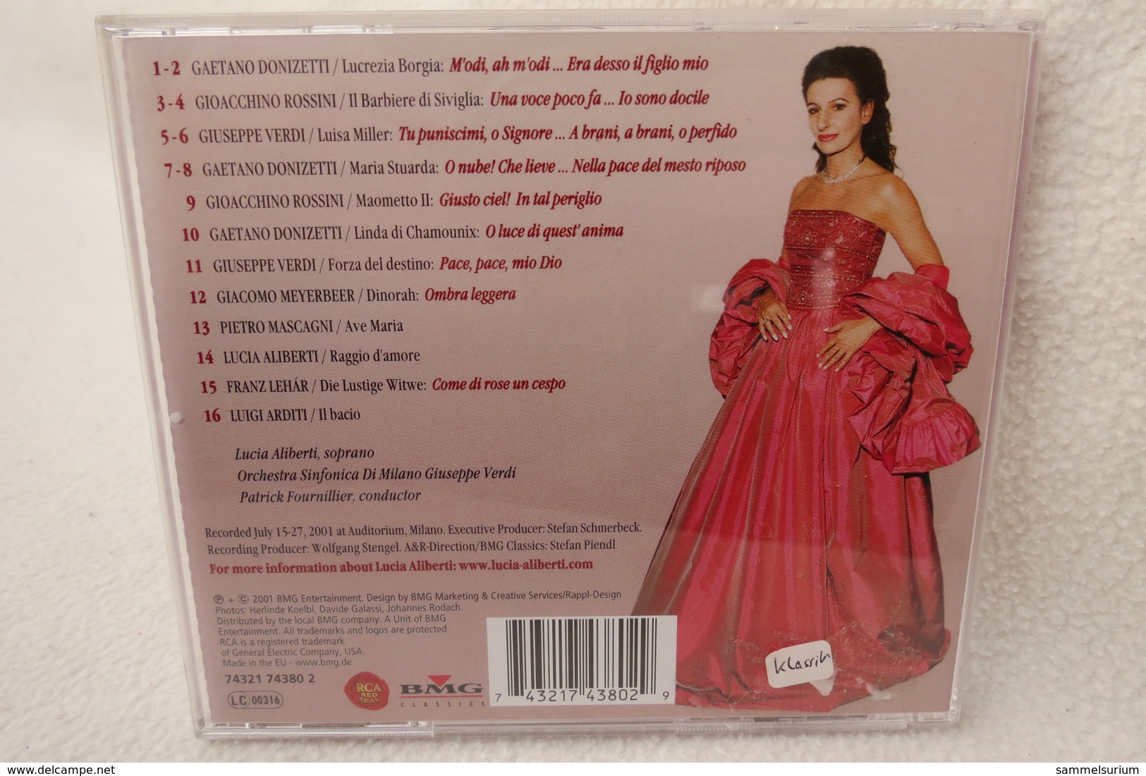 CD "Lucia Aliberti" Viva! Belcanto - Klassik