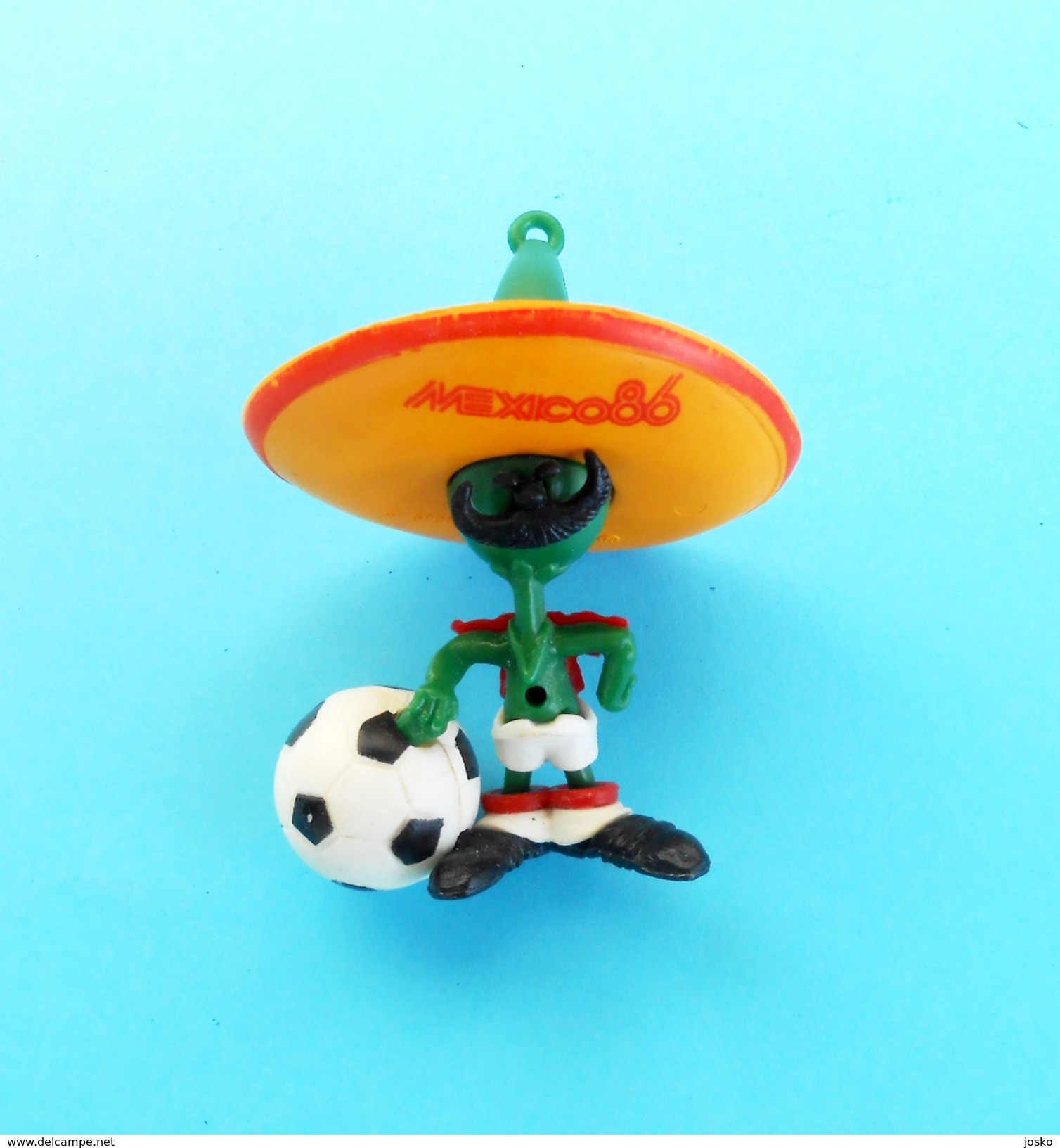 FIFA FOOTBALL WORLD CUP MEXICO '86. * MASCOT PIQUE Original Vintage Figurine Coupe Du Monde 1986. Fussball Soccer Futbol - Apparel, Souvenirs & Other