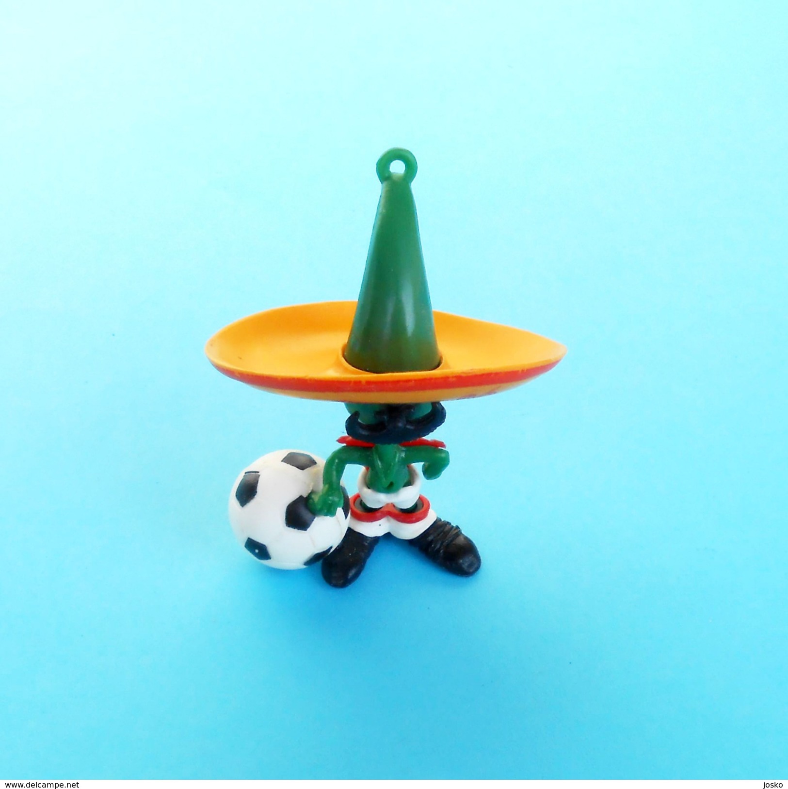 FIFA FOOTBALL WORLD CUP MEXICO '86. * MASCOT PIQUE Original Vintage Figurine Coupe Du Monde 1986. Fussball Soccer Futbol - Apparel, Souvenirs & Other