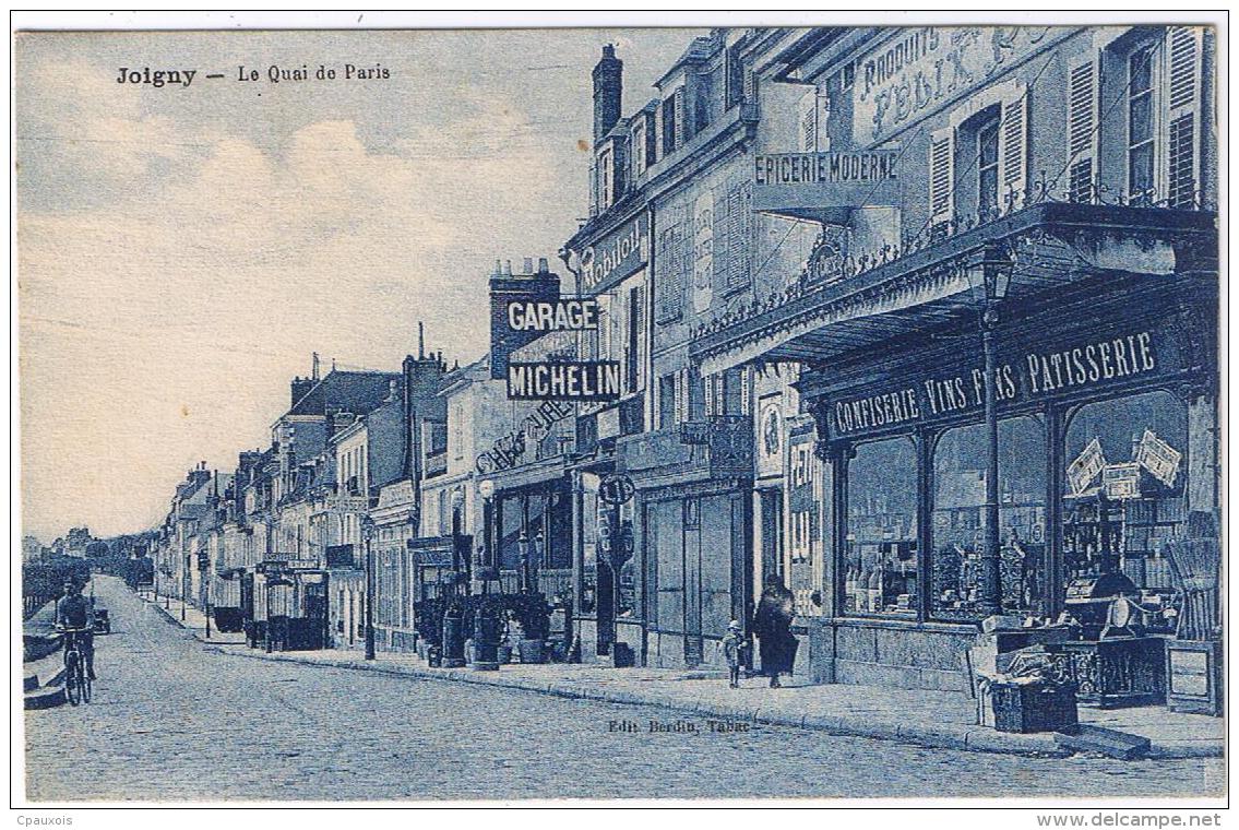 JOIGNY Le Quai De Paris - Joigny