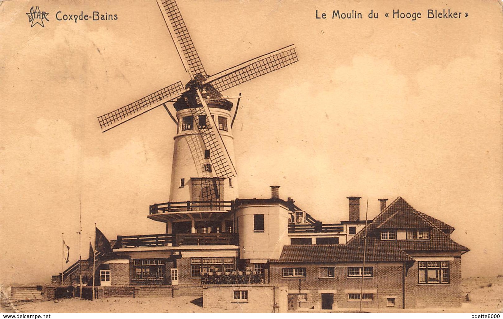 Koksijde Coxyde-bains   Windmolen   Moulin Du Hoge Blekker        A 4274 - Koksijde