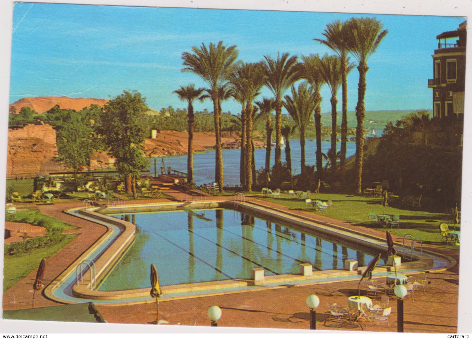 AFRIQUE,AFRICA,AFRIKA,égypte,EGYPT,ASSOUAN,ASWAN,SYENE,PISCINE,ASSWAN - Assouan