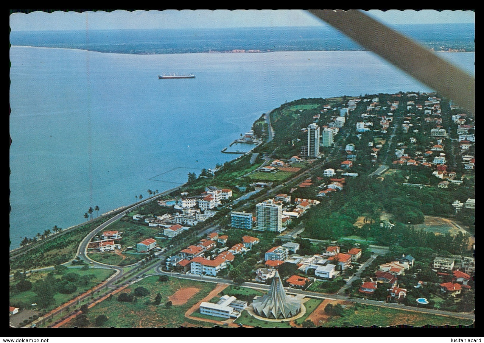 LOURENÇO MARQUES-Vista Aérea Da Cidade Onde Africa E Europa Se Encontram (Ed.Focarte Nº 6) Carte Postale - Mozambique
