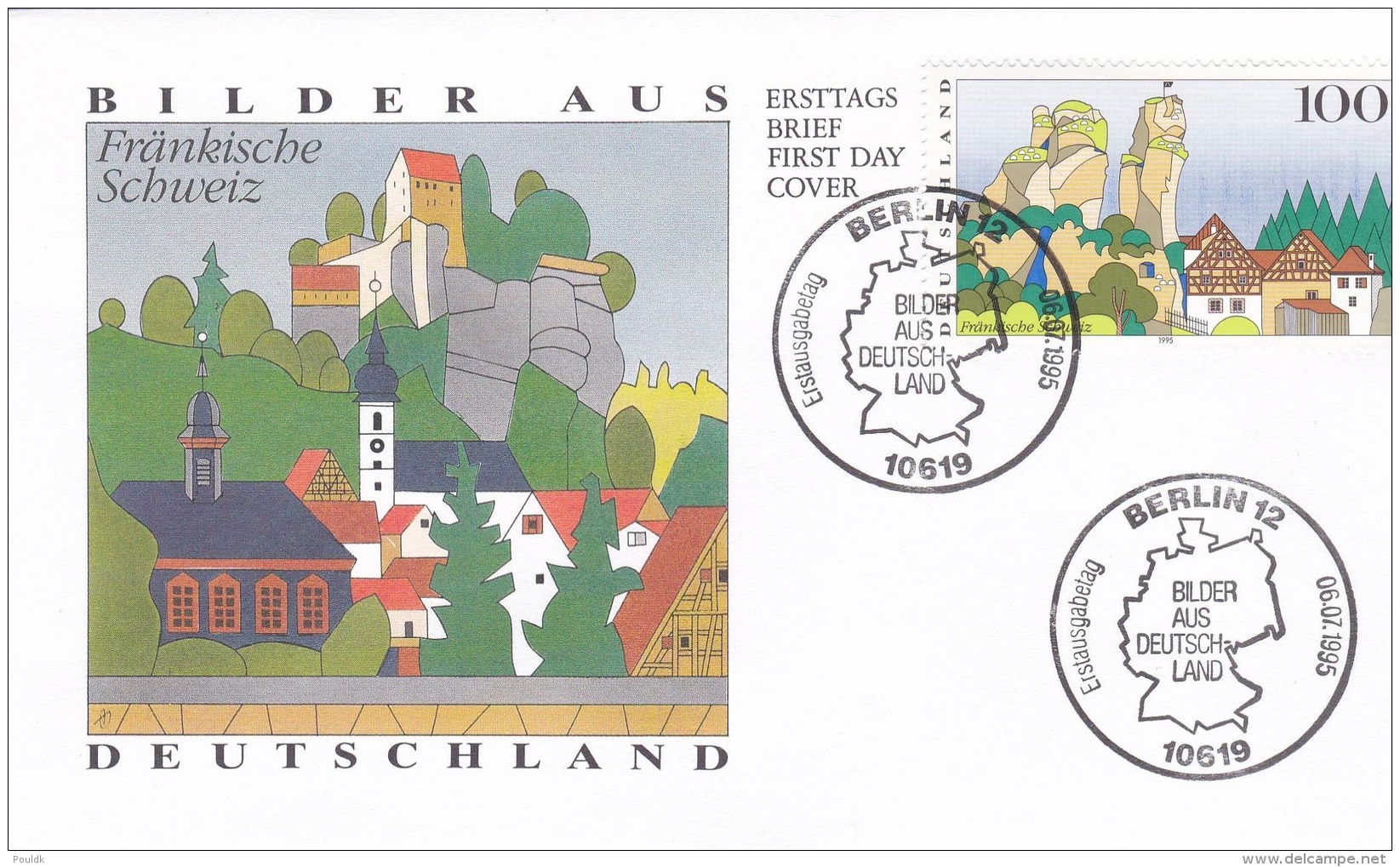 Germany FDC 1995 Bilder Aus Deutschland  (G47-9) - Other & Unclassified