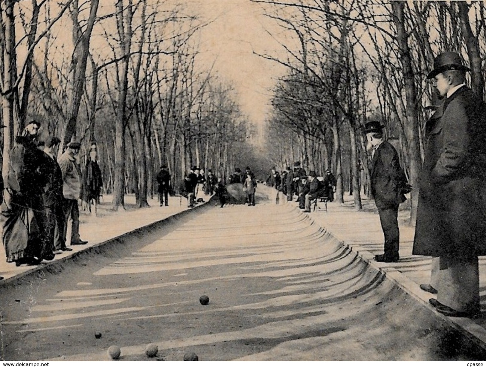 CPA 94 St SAINT-MAURICE - Les JOUEURS De BOULES - Vue Générale D'un Jeu ° A. Brossard * Pétanque - Saint Maurice