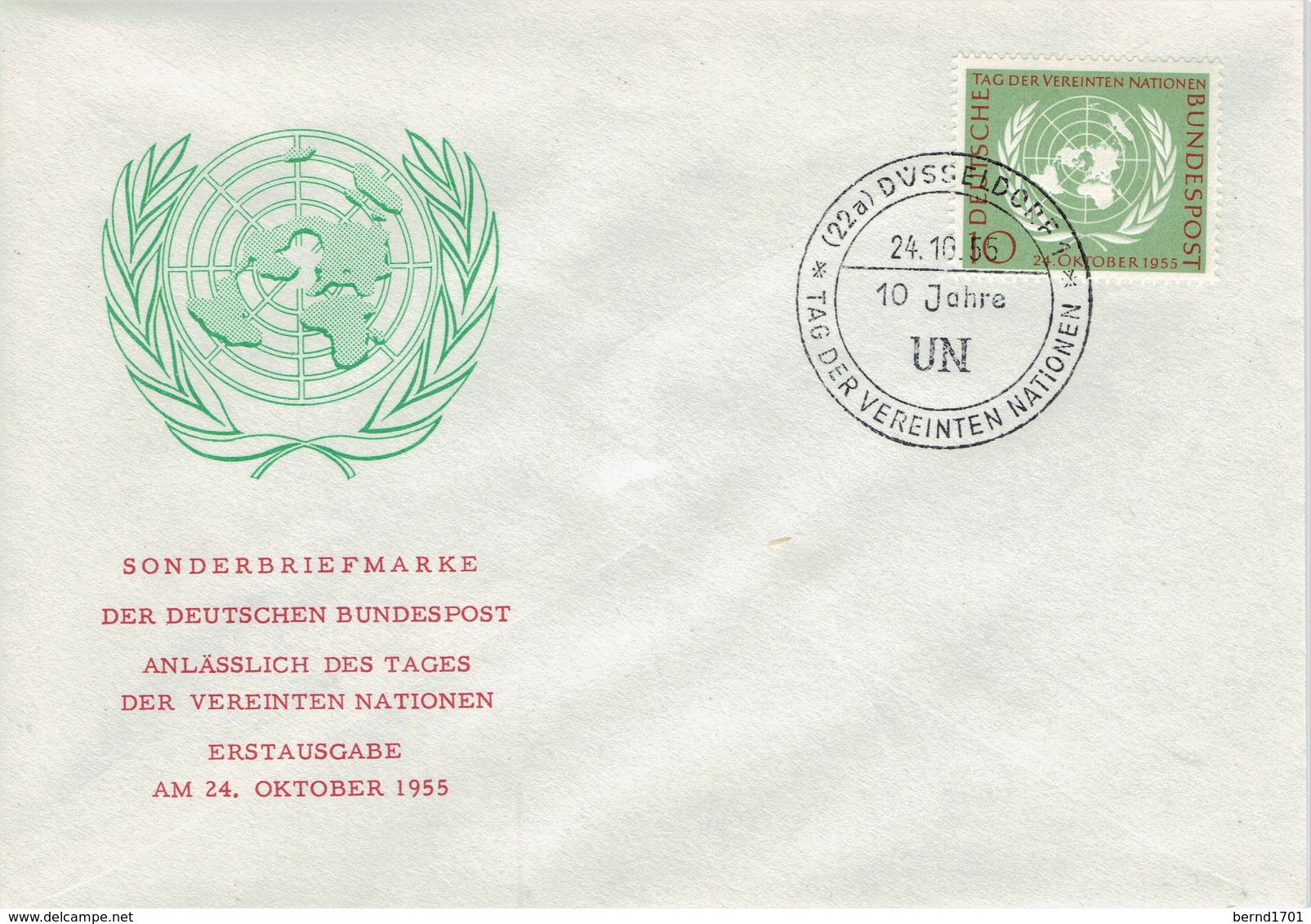 Germany - Mi-Nr 221 FDC (L684)- - 1948-1960