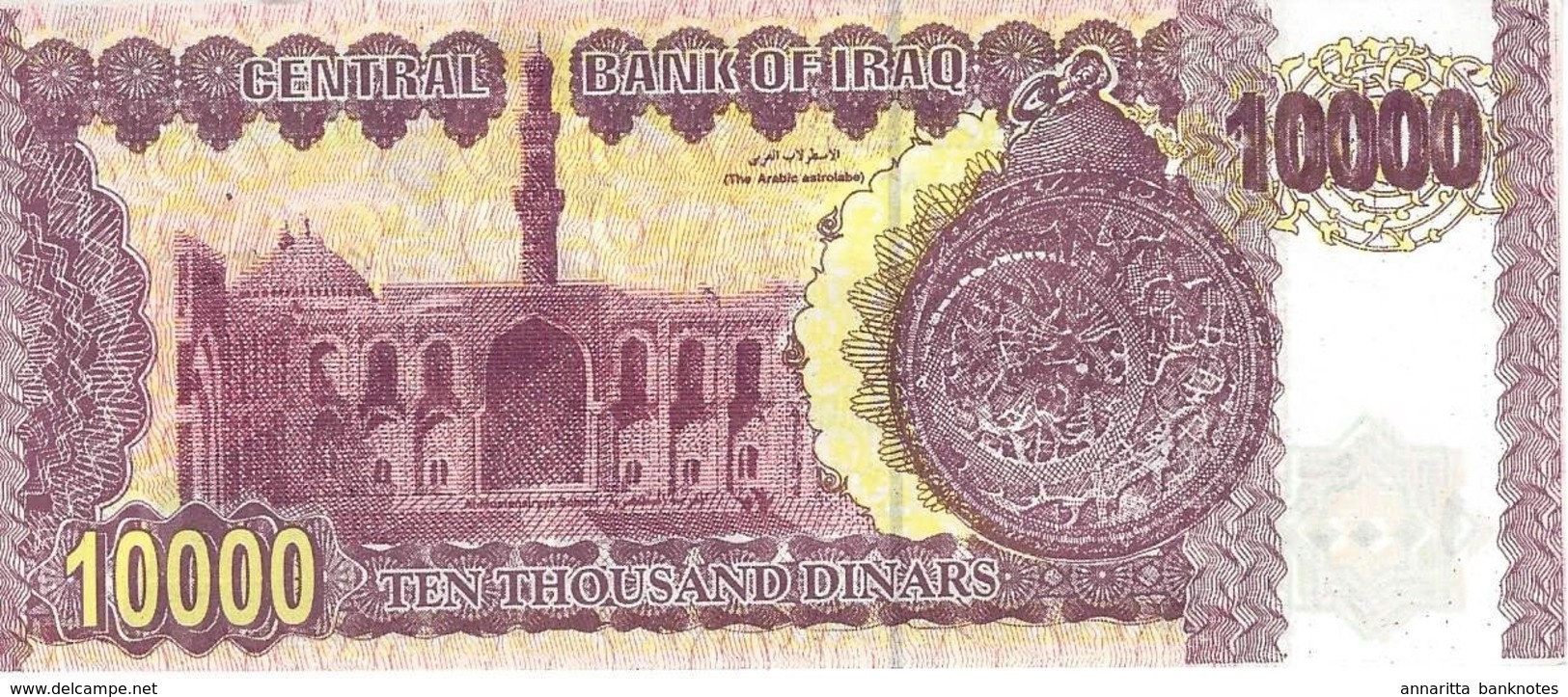 IRAQ 10000 DINARS 2002 P-89 UNC [IQ345b] - Iraq