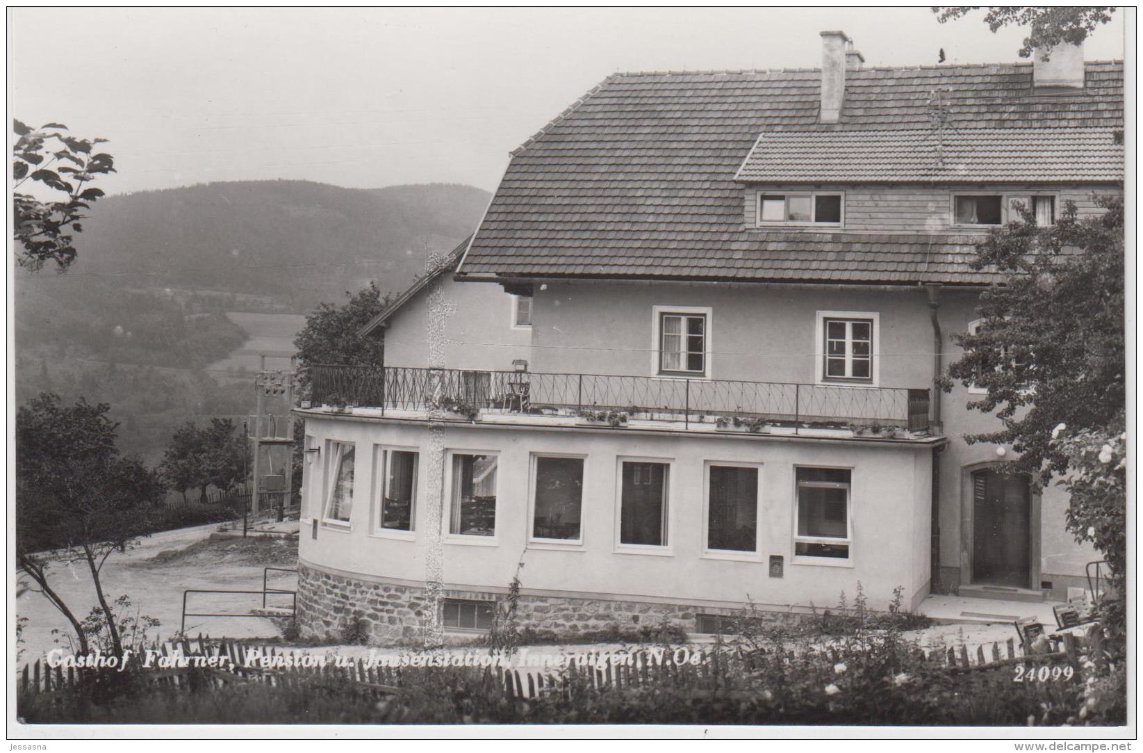 AK - NÖ - Aspang - Inneraigen - Gasthof  Fahrner - 1955 - Wechsel