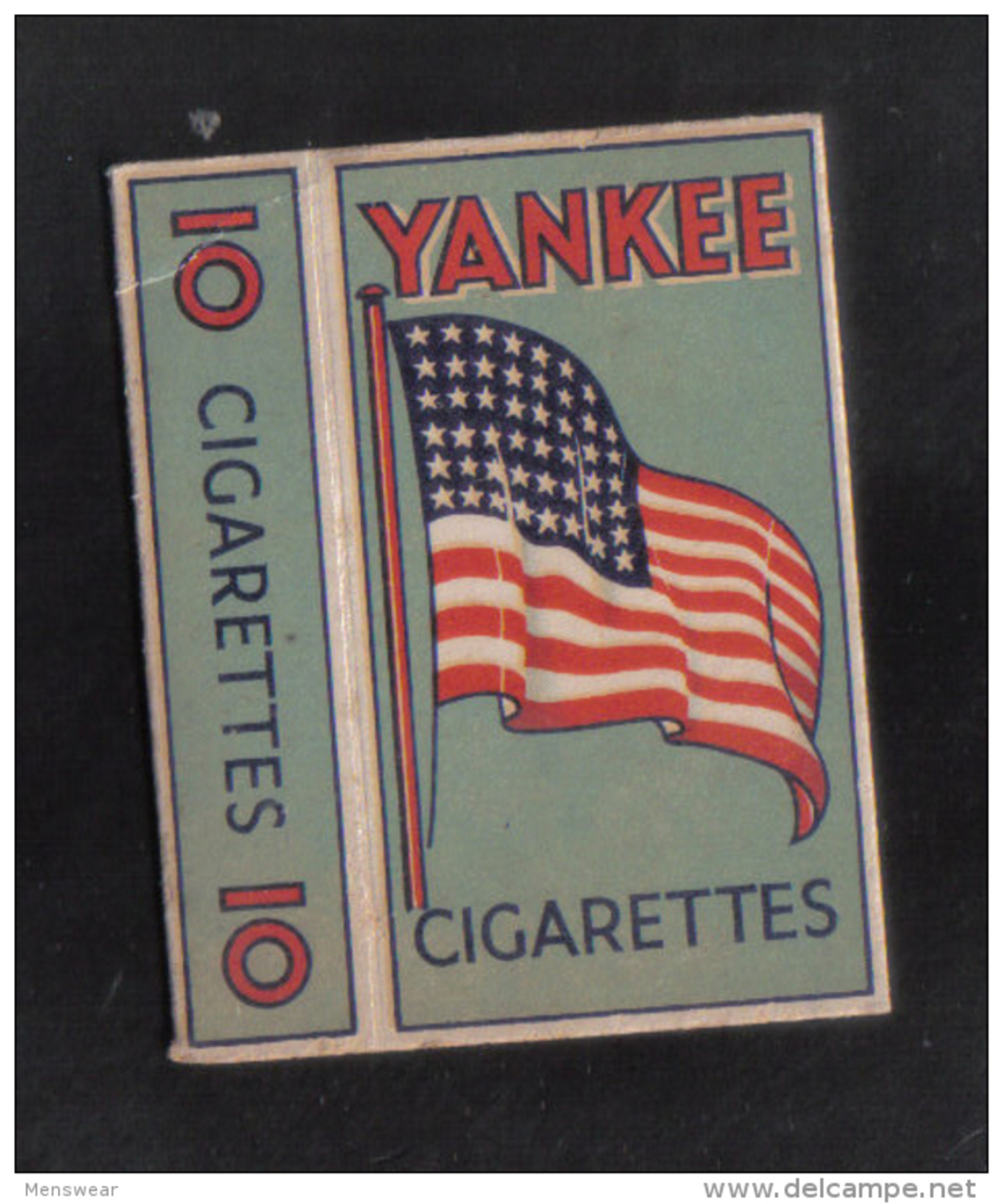 YANKEE  MALTA  PACKET OF 10 - 1910 VERY RARE - - Empty Cigarettes Boxes