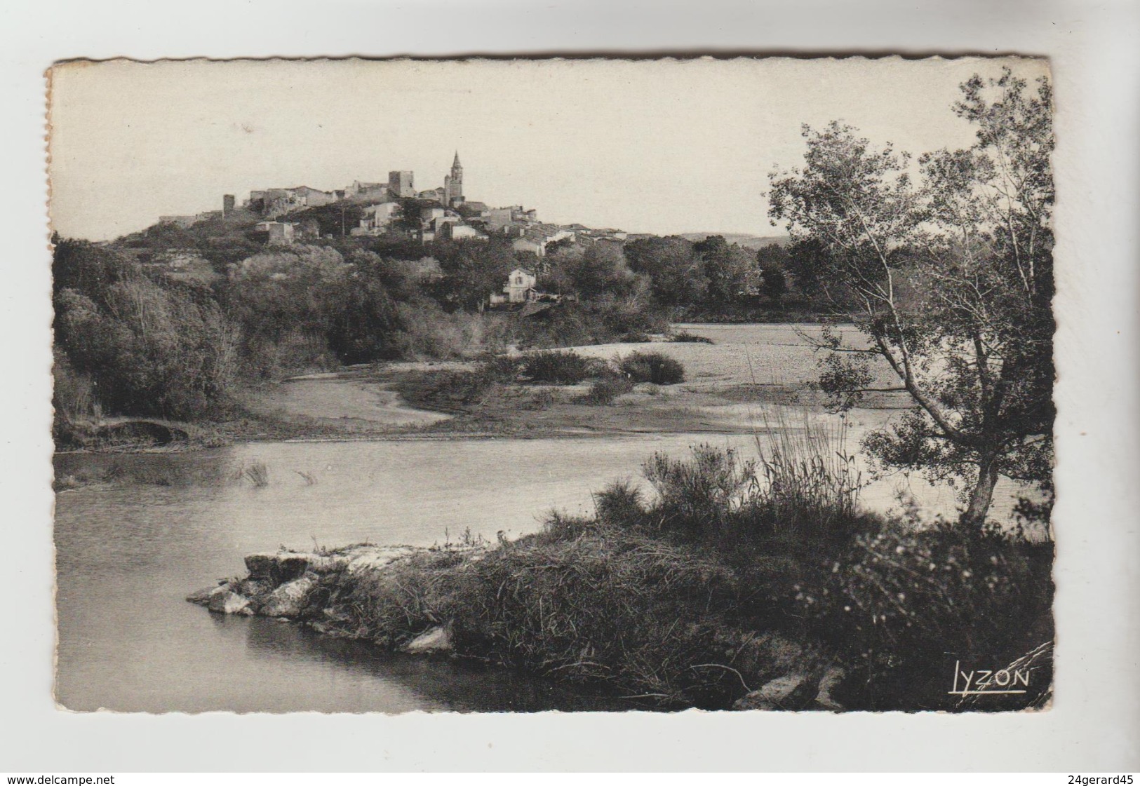 CPSM MALLEMORT (Bouches Du Rhone) - LOes Bords De La Durance Et Vue De Mallemort - Mallemort