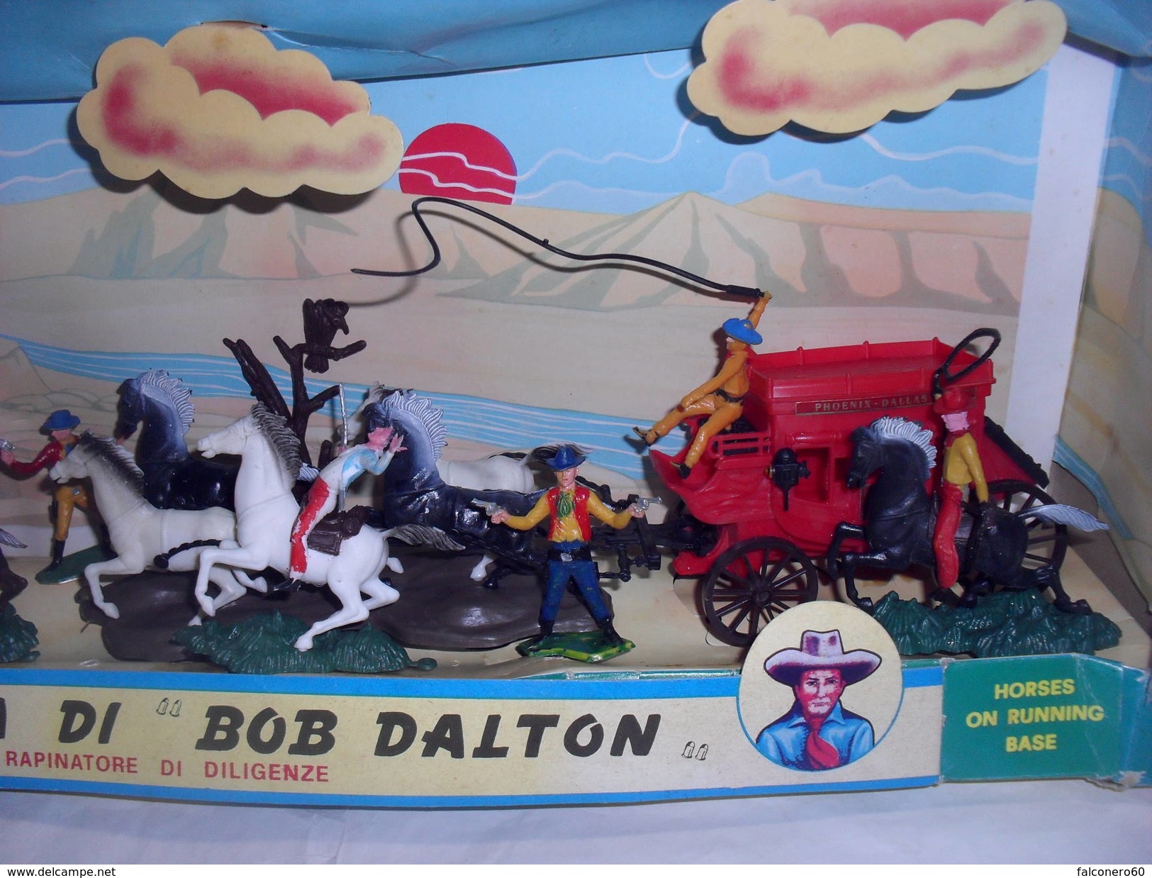 DULCOP -  LA  BANDA DI BOB DALTON / Soldatini - Small Figures