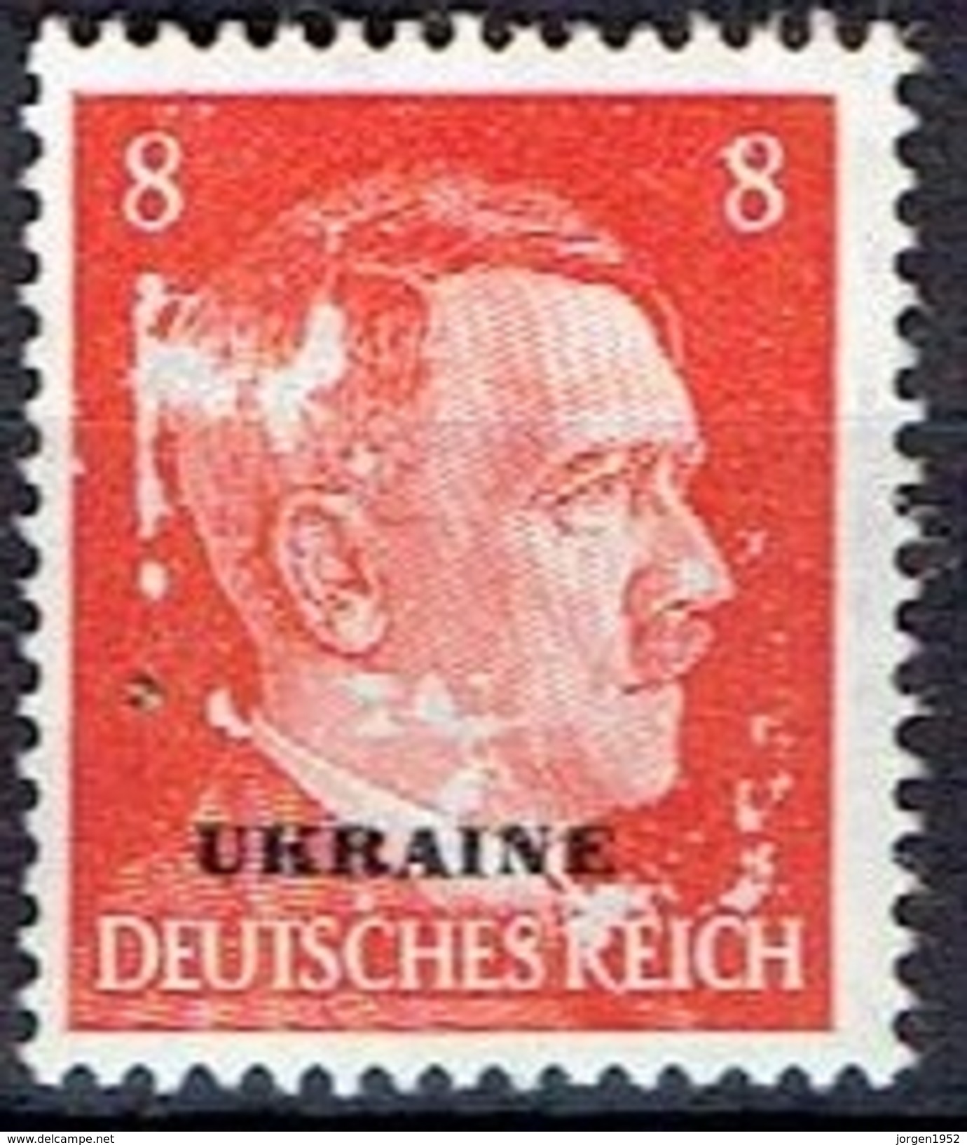 GERMANY # UKRAINE FROM 1941 STAMPWORLD 6** - Ukraine