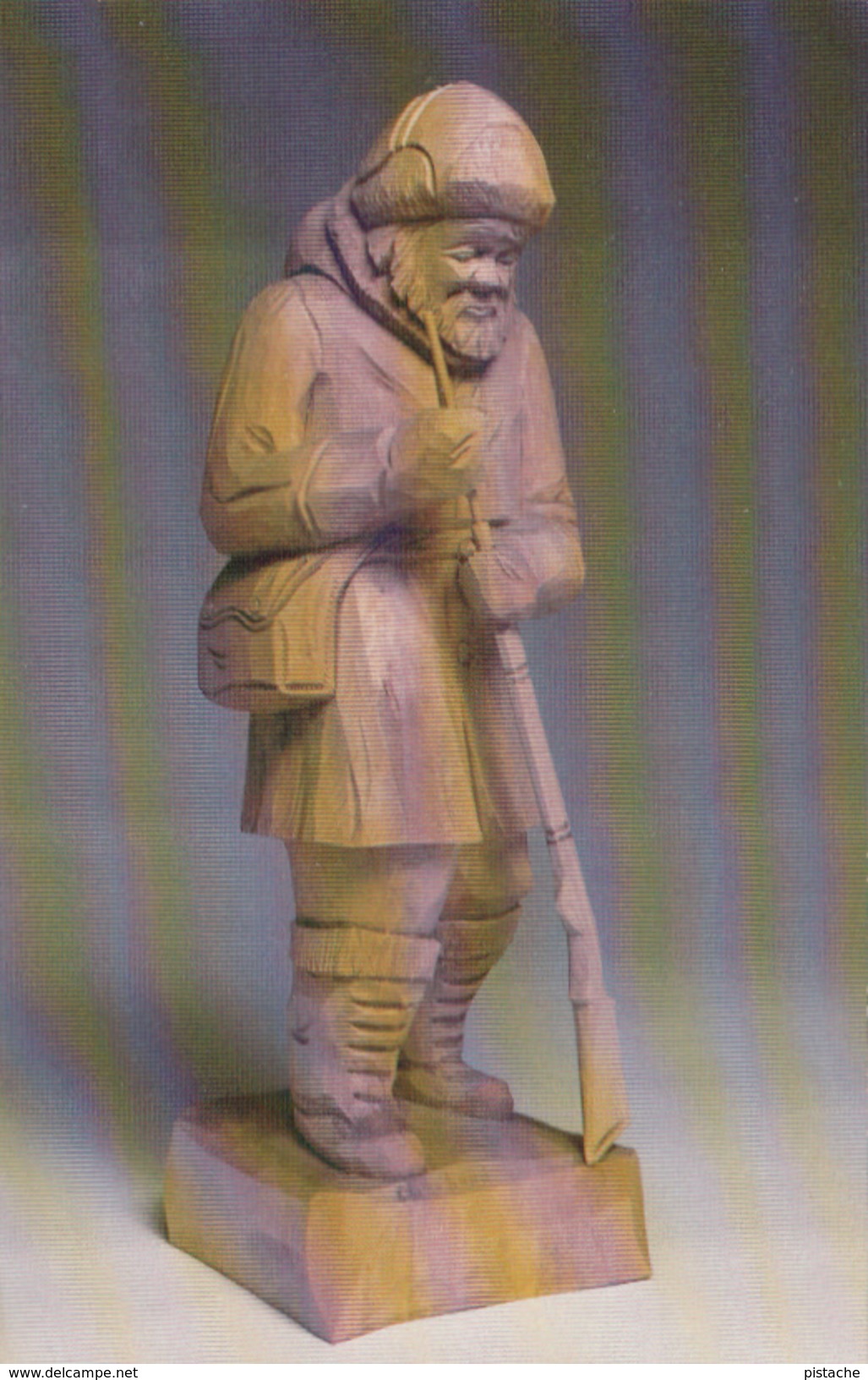 Saint-Jean-Port-Joli Québec Canada - Wood Sculpture By G. Michaud - Arts & Craft - Handicraft - 2 Scans - Sculpturen