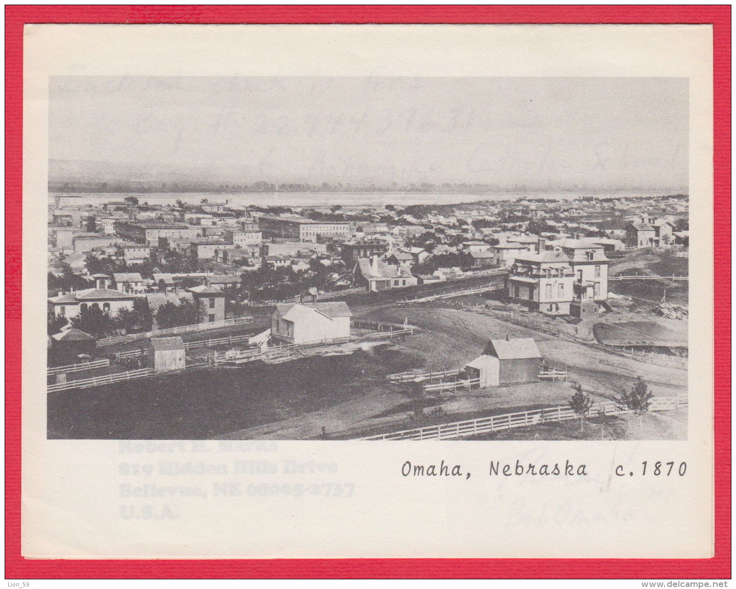 218143 / Omaha , Nebraska - C. 1870 - United States USA Etats-Unis - Omaha