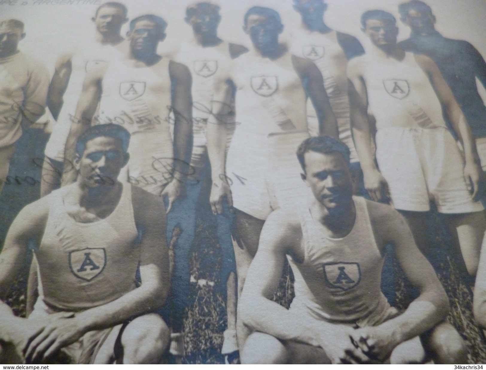 CPA Sport Jeux Olympiques De 1924 Course à Pied Athlétisme L'équipe D'Uruguay - Leichtathletik