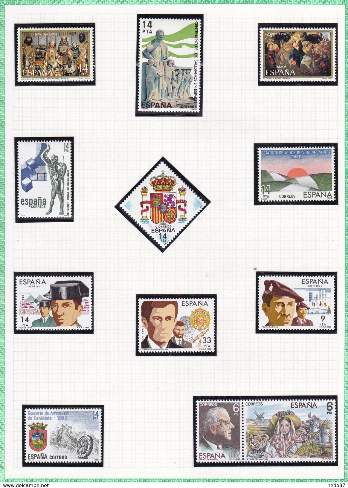 Espagne - Collection Vendue Page Par Page - Timbres Neufs ** (sans Charnière) - SUP - Nuovi