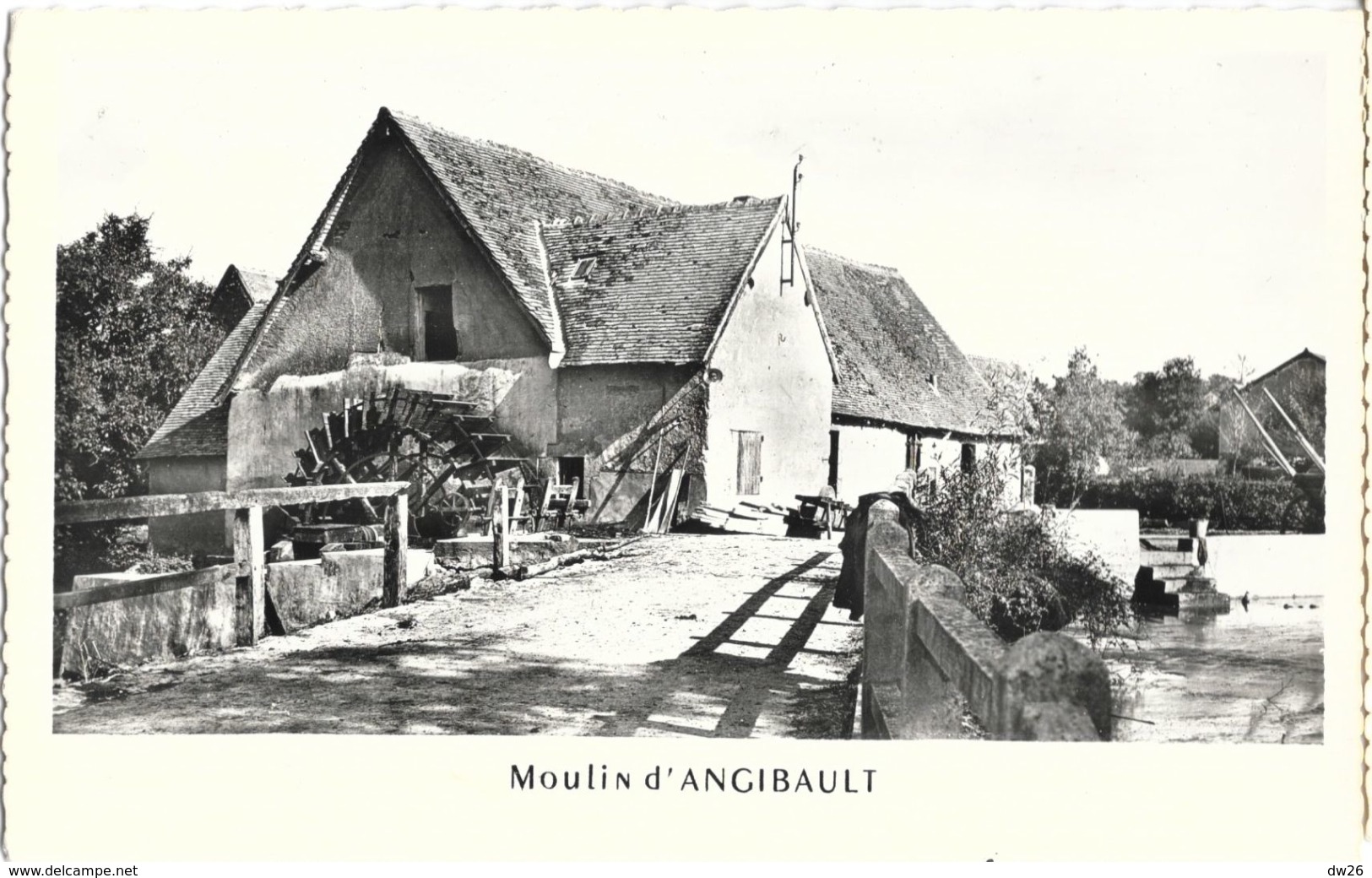 Moulin à Eau D'Angibault - La Vallée Noire (Indre) - Carte Non Circulée - Watermolens
