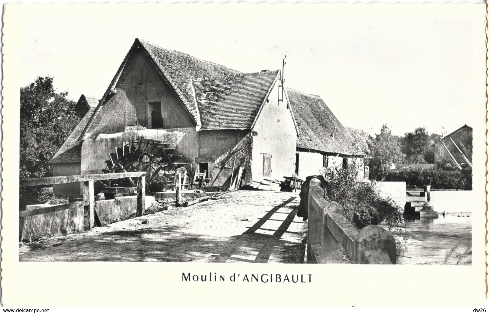 Moulin à Eau D'Angibault - La Vallée Noire (Indre) - Carte Non Circulée - Water Mills