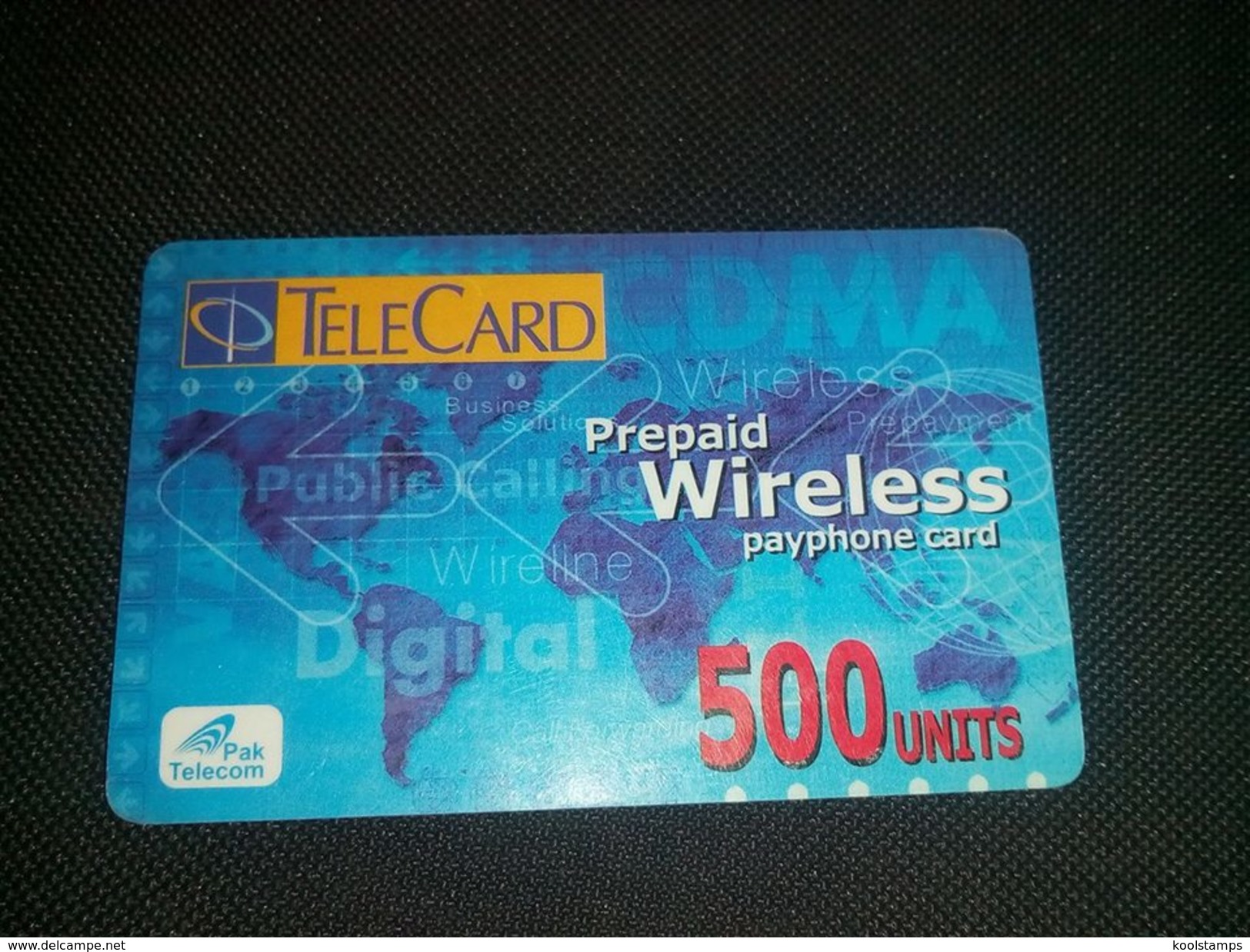 Pakistan Telecard 500 Units Phonecard Used - Sonstige – Asien