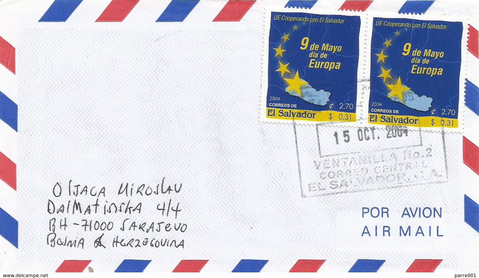 El Salvador 2004 Ventanilla Europe EU Cooperation Cover - El Salvador