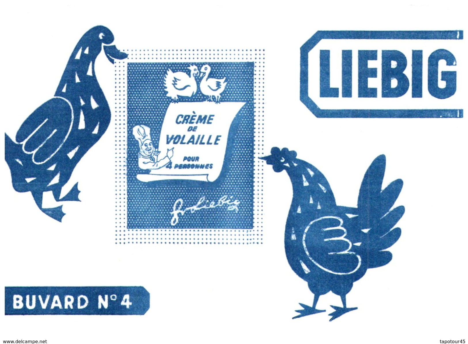 PO L/Buvard Potage Liebig  (N= 9) - Potages & Sauces