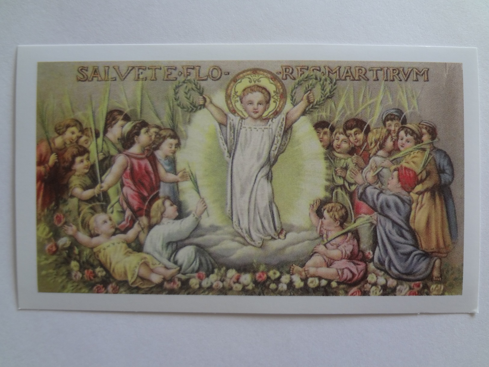 D881 - Santino Holy Card Ed.Paco N.394 I Ss. Innocenti Martiri - Santini