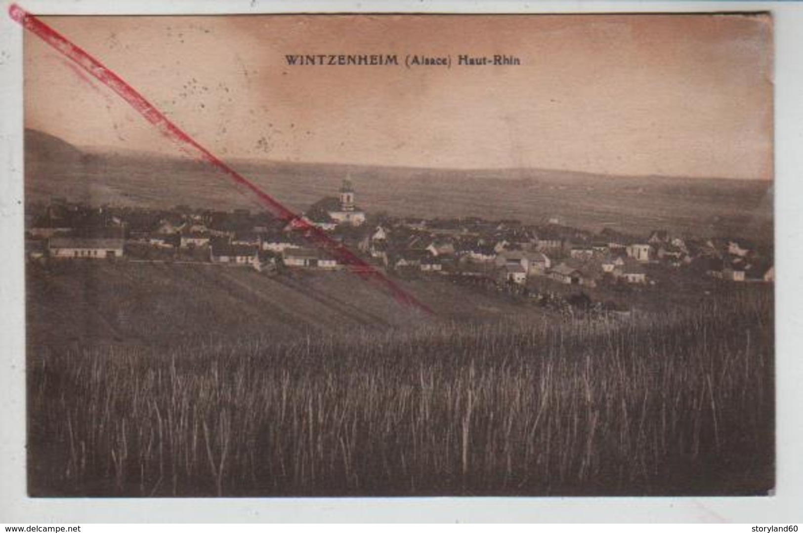 Cpa 689261 Wintzenheim (alsace) Haut-rhin (vue Générale Non Nommée) - Wintzenheim