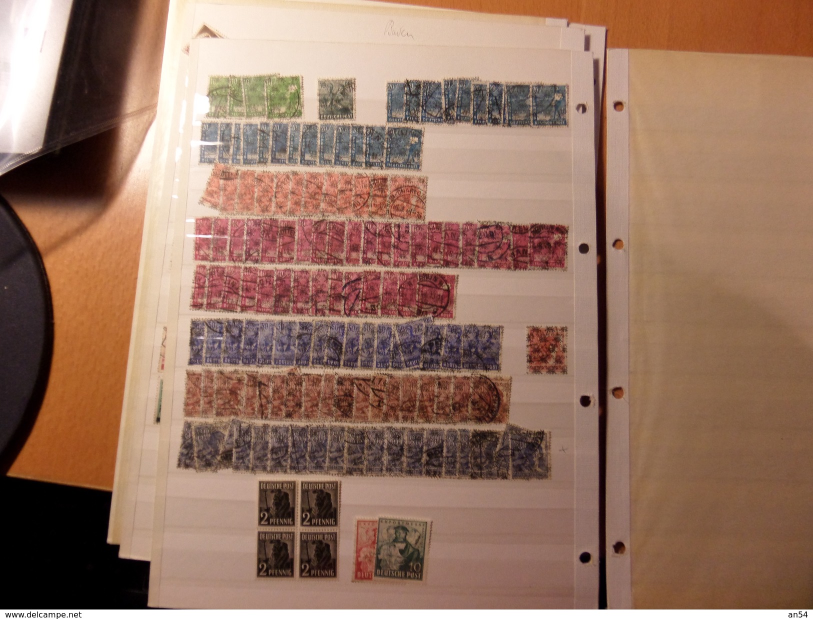 LOT   ALLEMAGNE TIMBRES OBLITERES TRES GROSSE COTE  MERITE INTRET